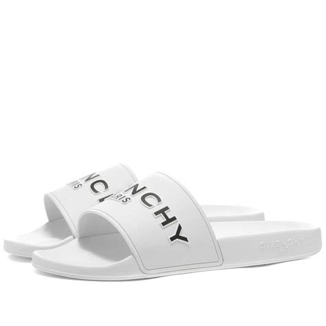 givenchy slides fashionreps|Givenchy slides white and black.